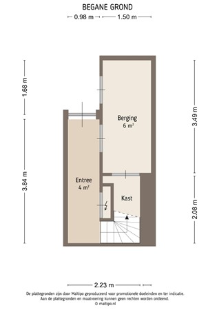Floorplan - Watertorenlaan 5, 4141 HT Leerdam